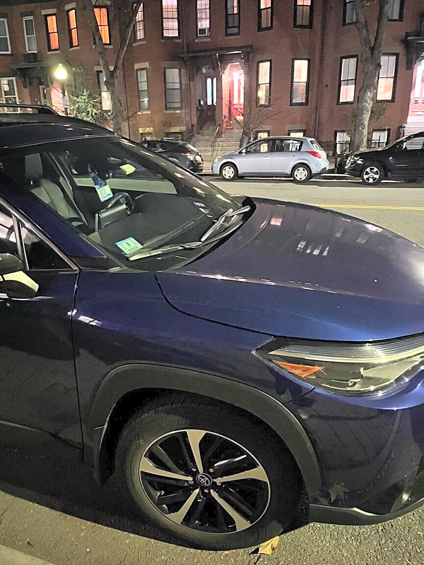 Image submitted with report