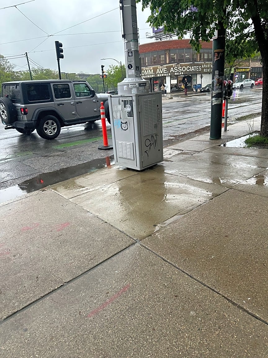 Image submitted with report