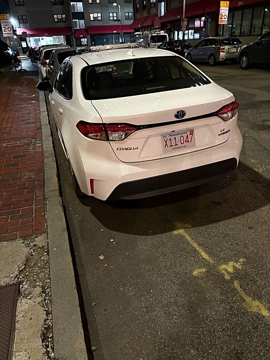 Image submitted with report