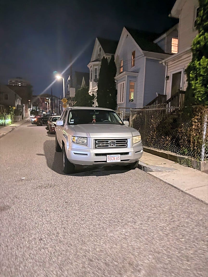 Image submitted with report