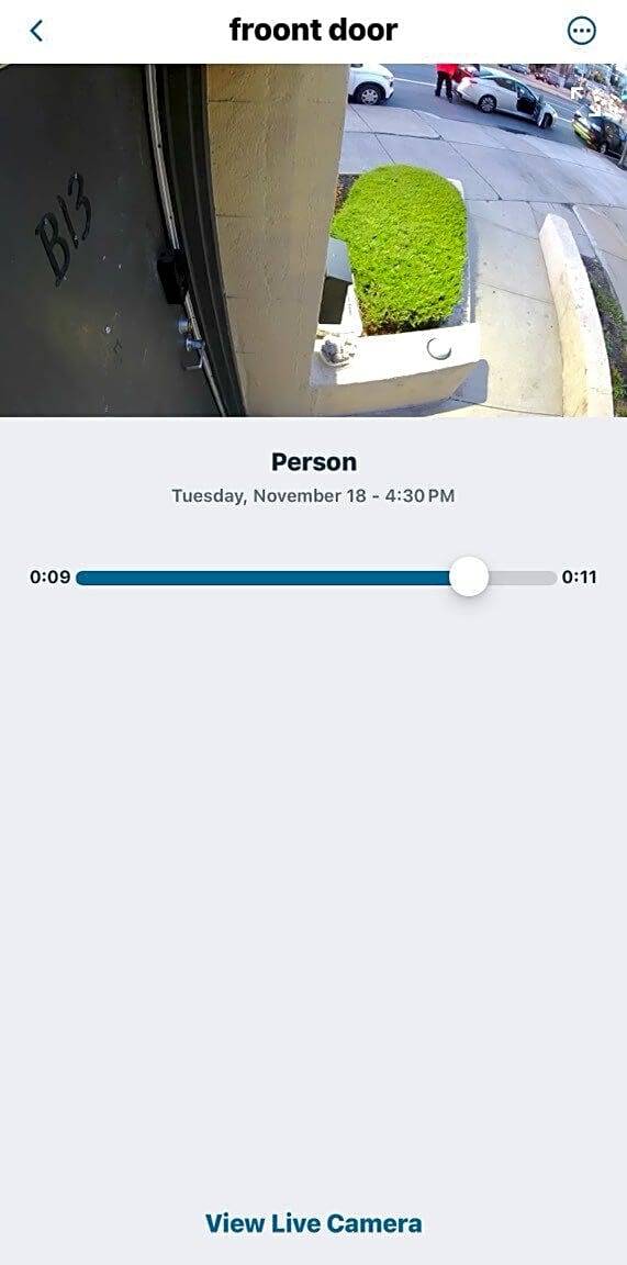 Image submitted with report