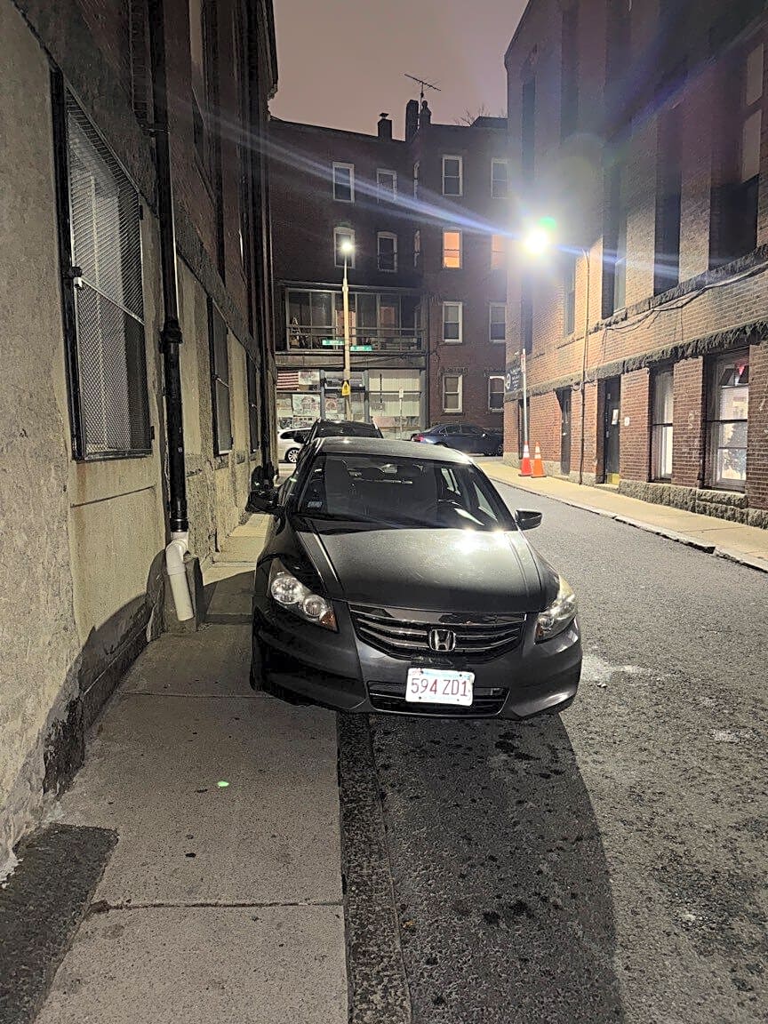 Image submitted with report