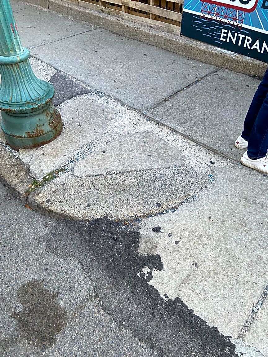 Image submitted with report