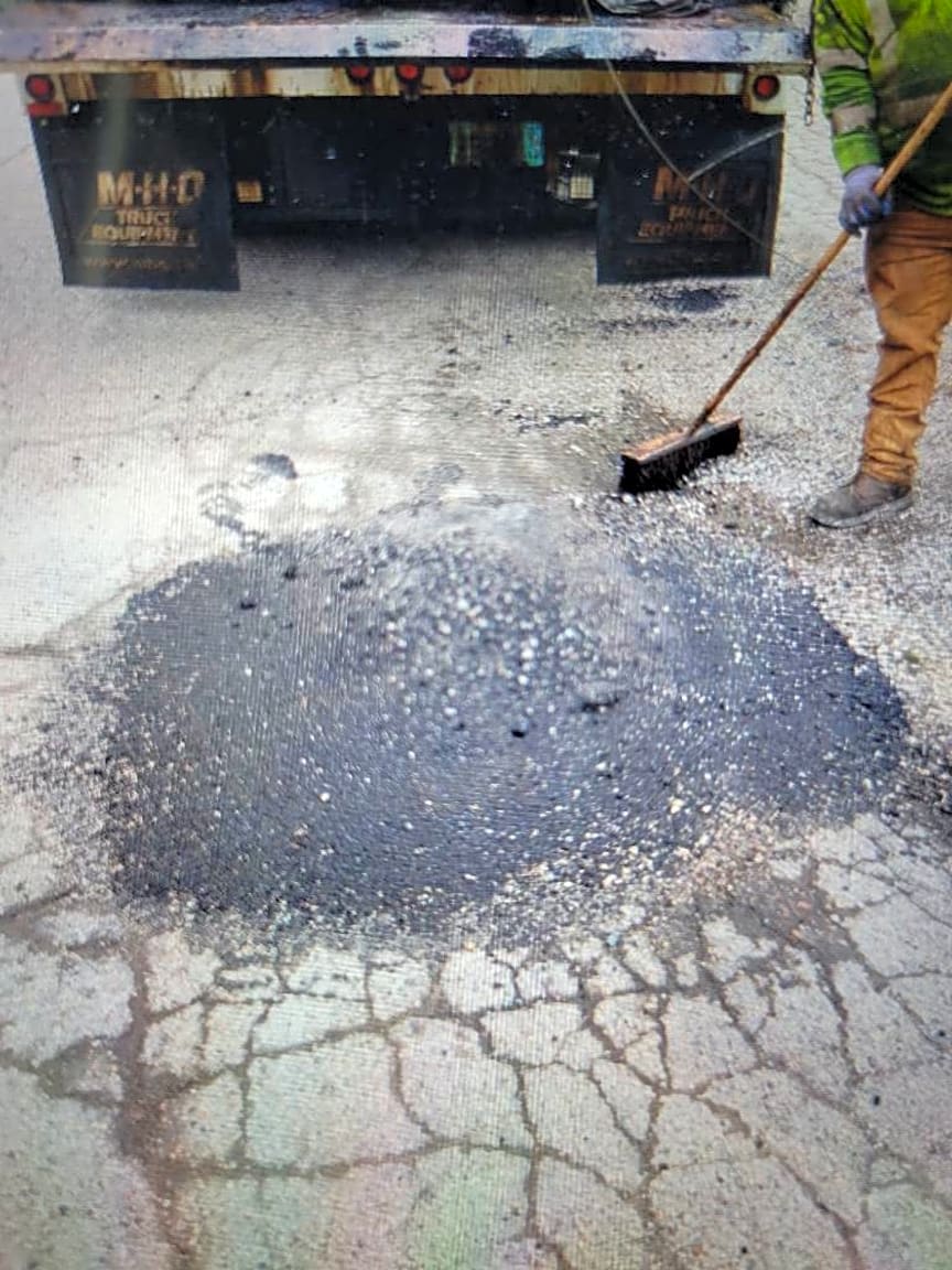 Image submitted with report