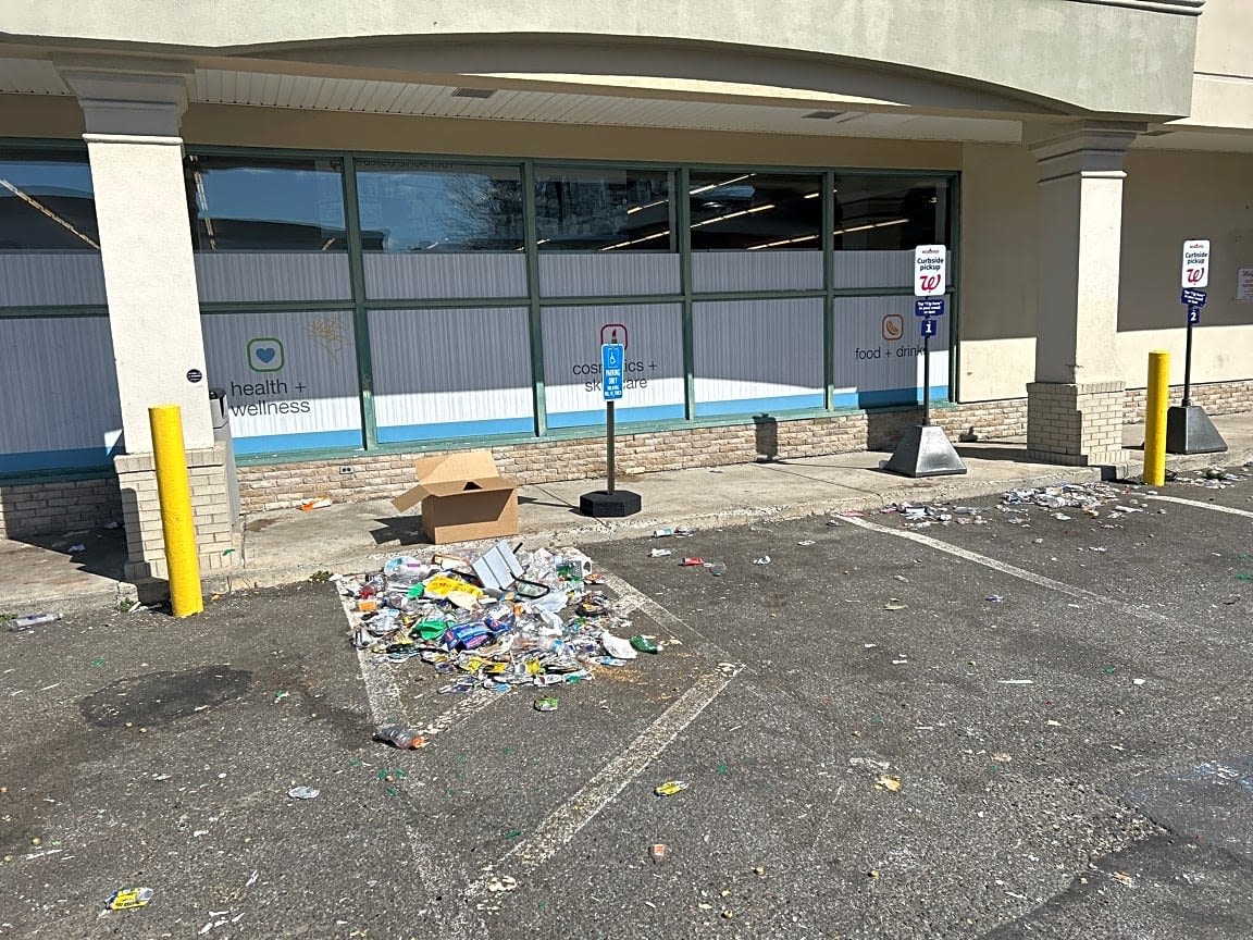 Image submitted with report