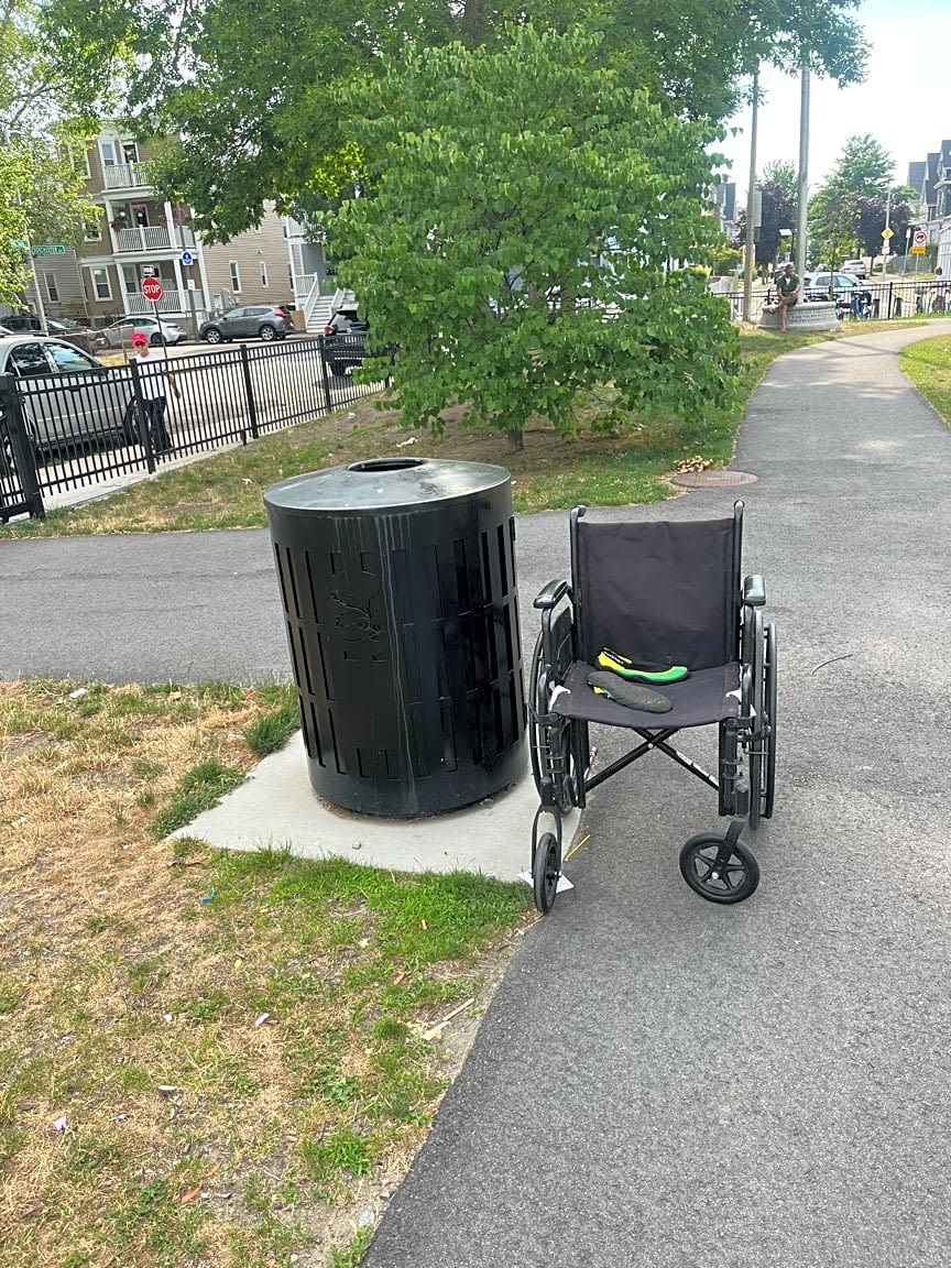 Image submitted with report