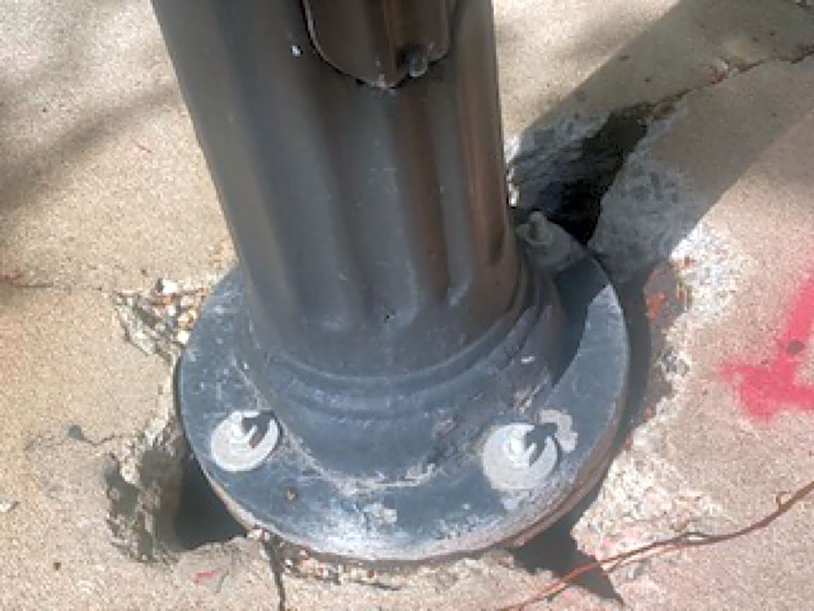Image submitted with report