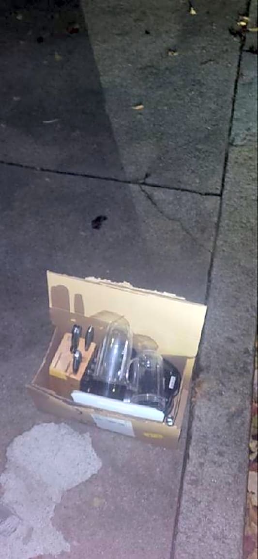 Image submitted with report