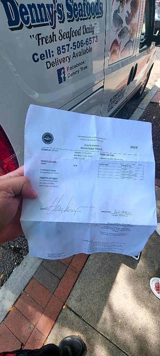 Image submitted with report