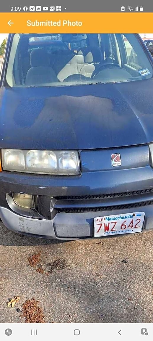 Image submitted with report
