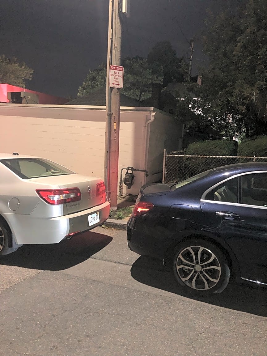 Image submitted with report