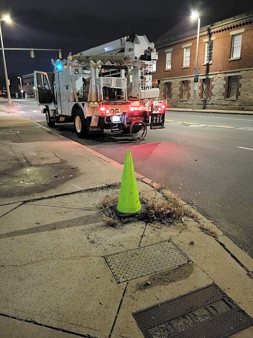 Image submitted with report