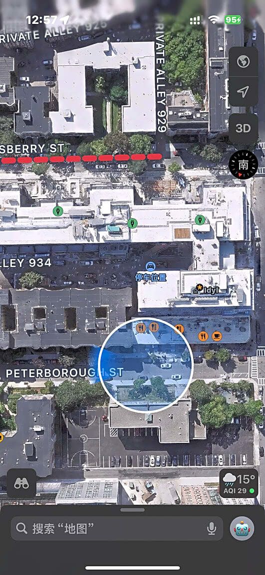 Image submitted with report