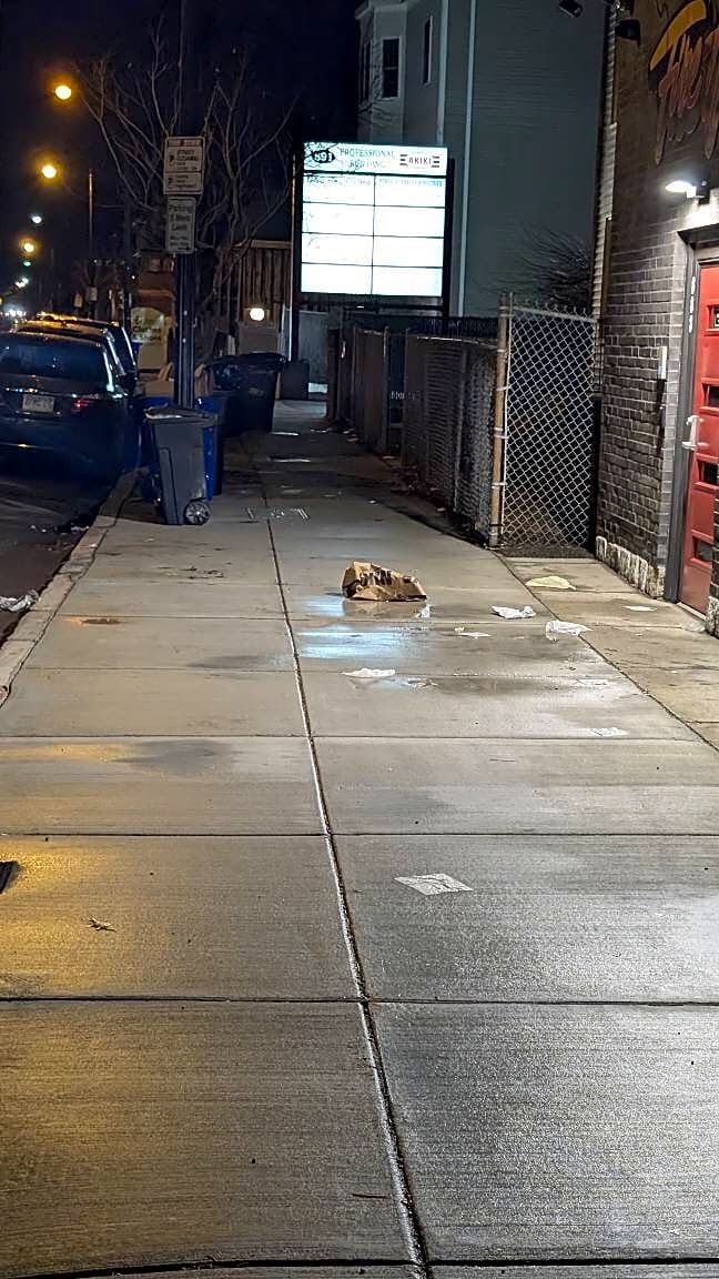 Image submitted with report