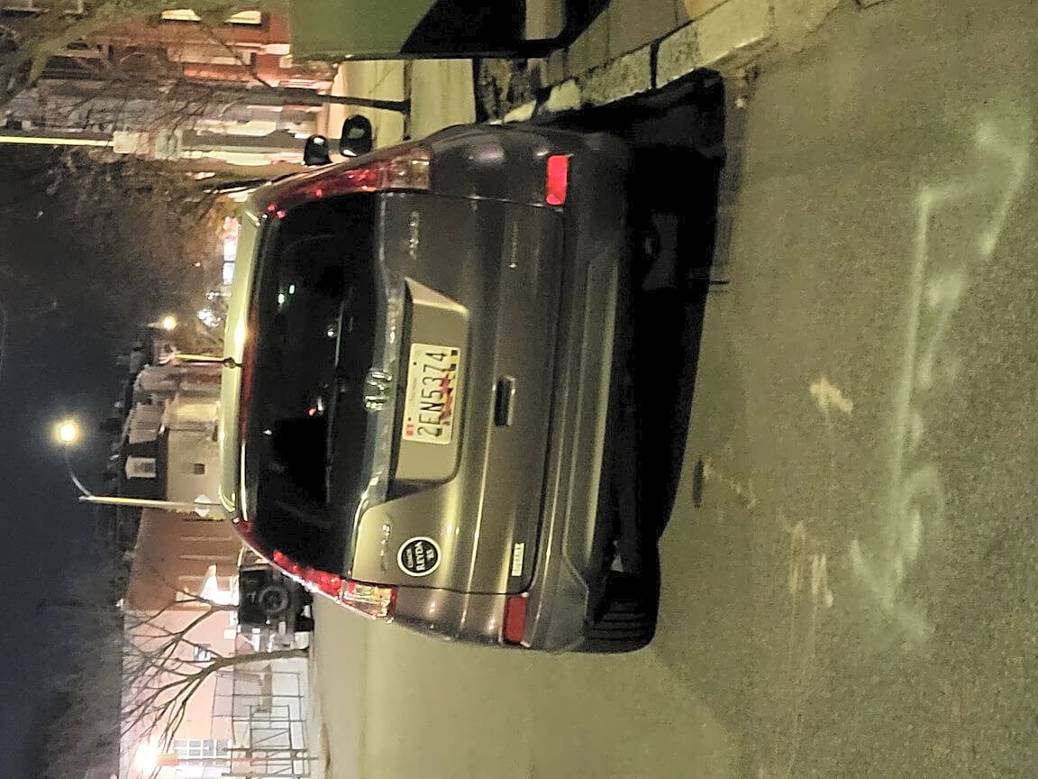 Image submitted with report