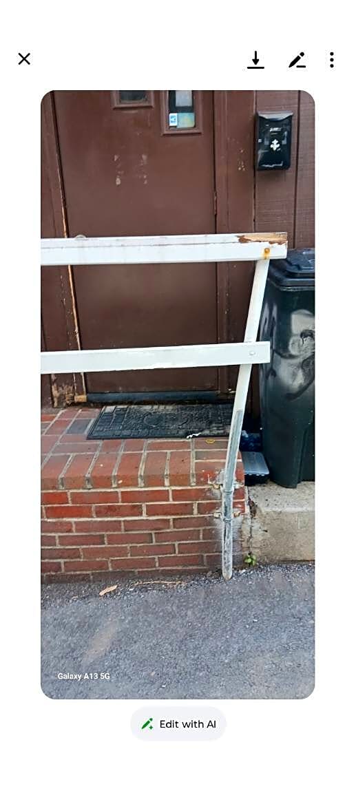 Image submitted with report