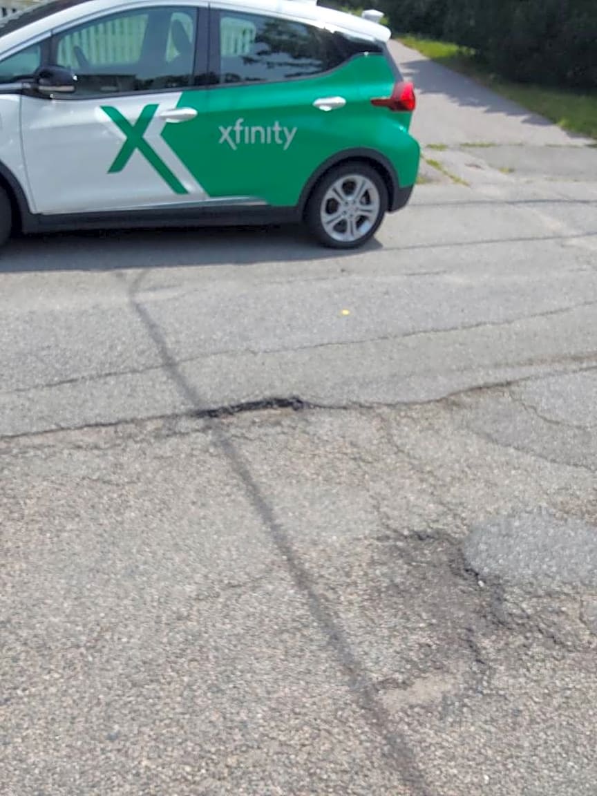 Image submitted with report