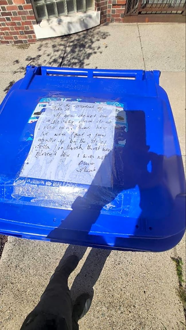 Image submitted with report