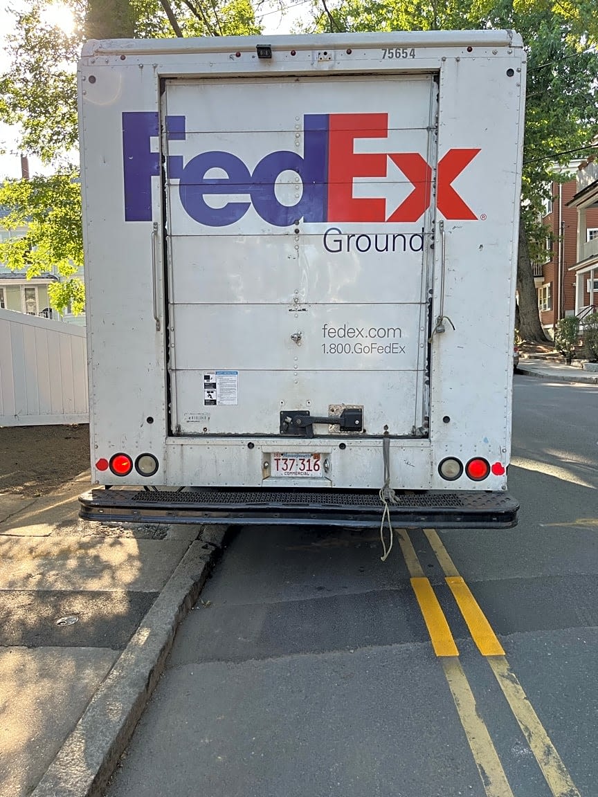 Image submitted with report