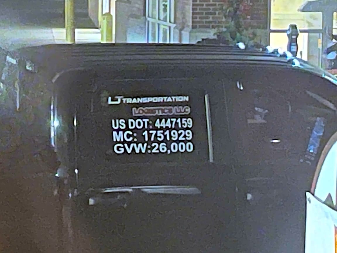 Image submitted with report