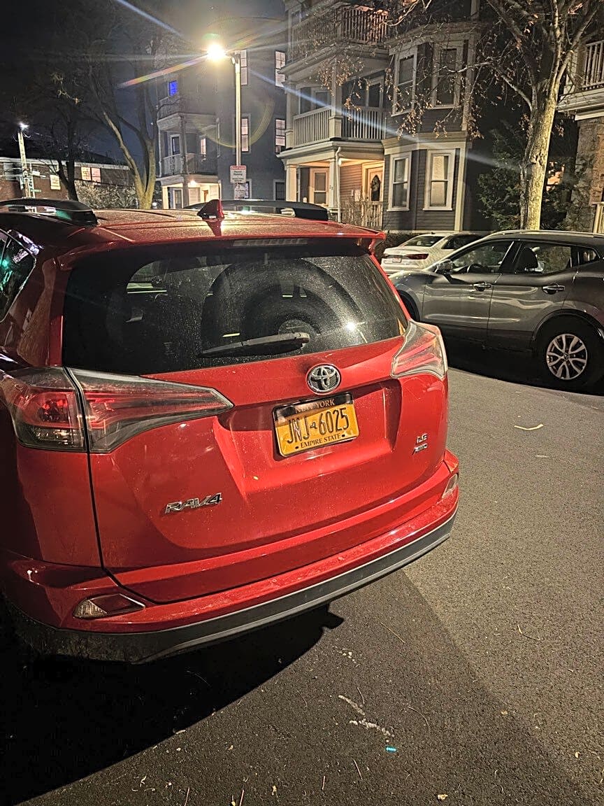 Image submitted with report