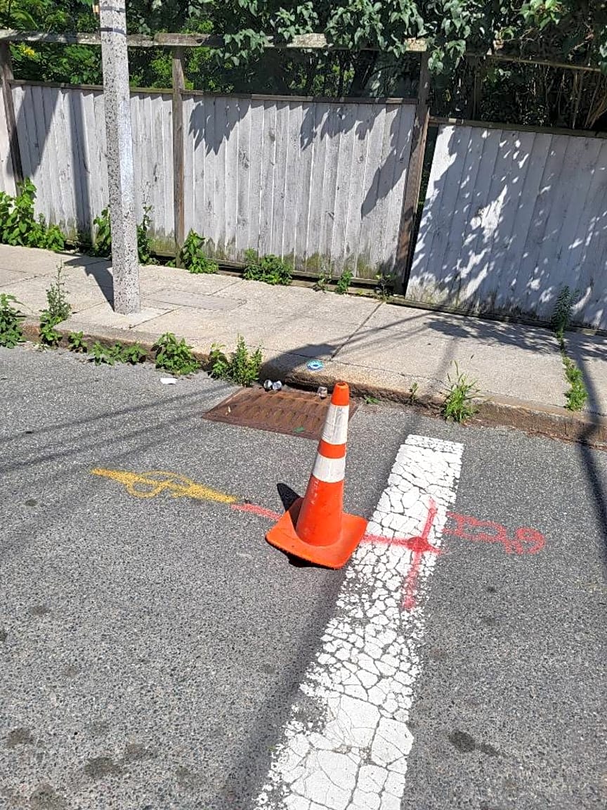 Image submitted with report