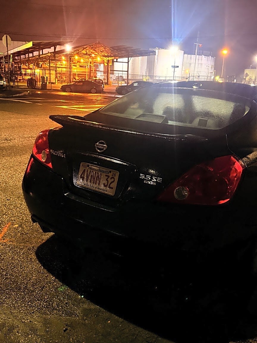 Image submitted with report