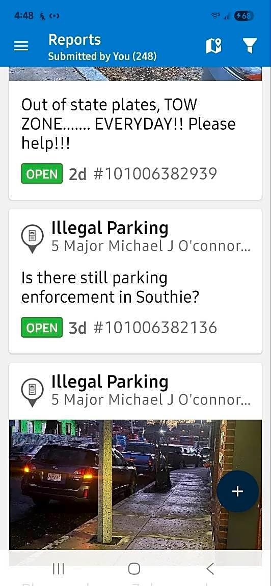 Image submitted with report