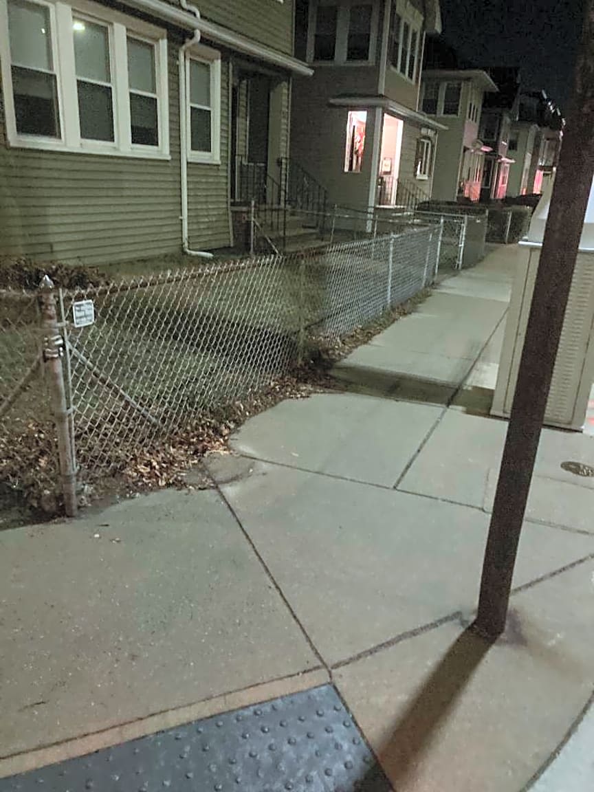 Image submitted with report