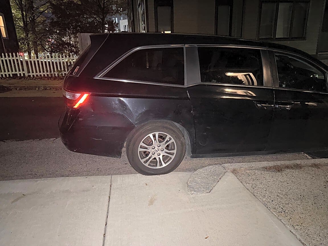 Image submitted with report