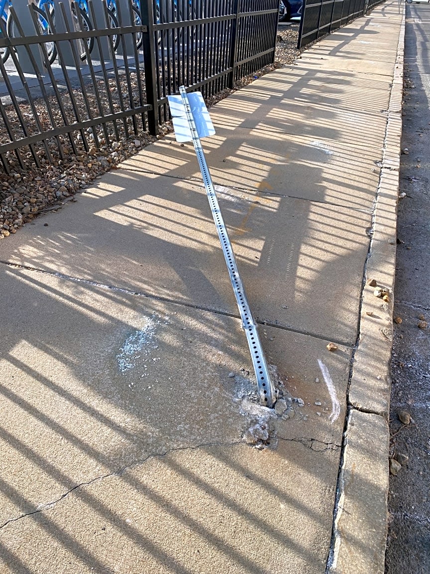 Image submitted with report