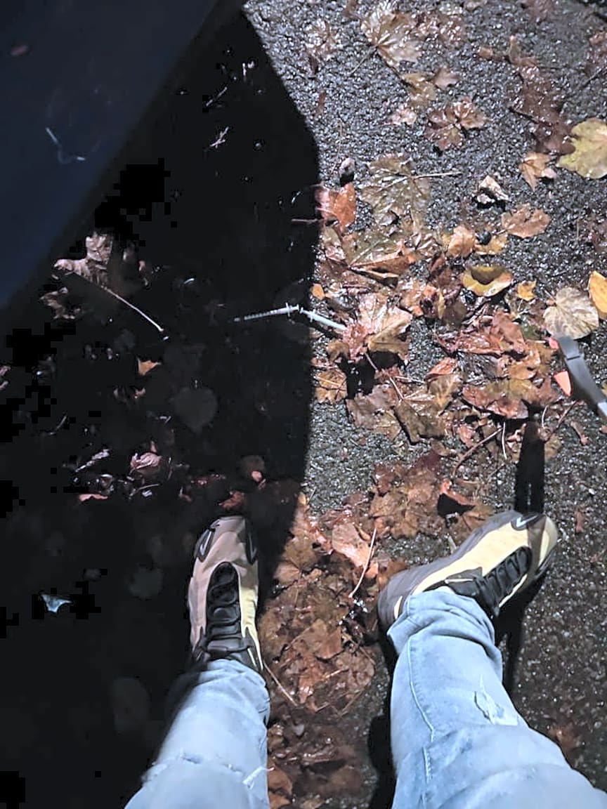 Image submitted with report