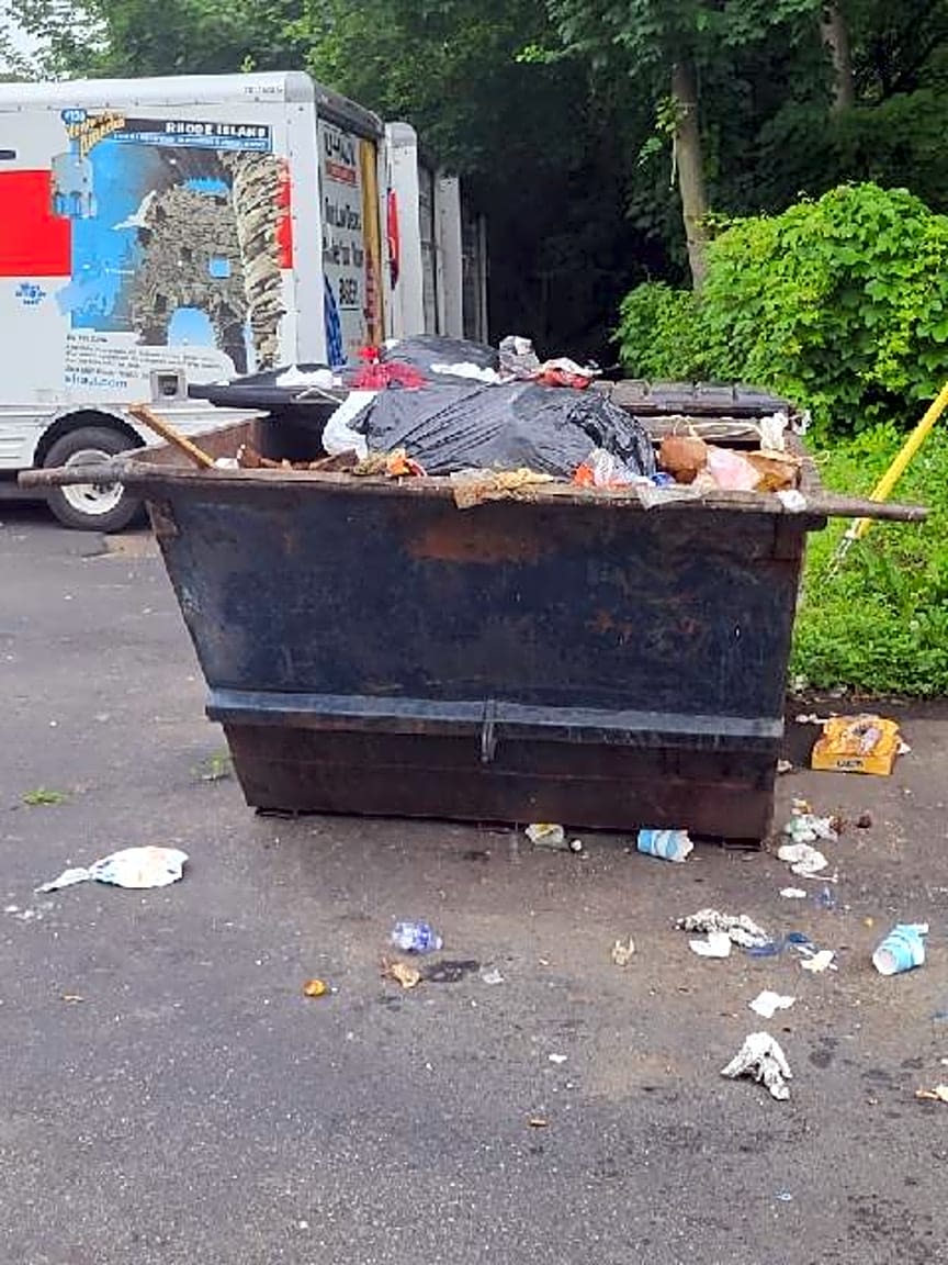 Image submitted with report