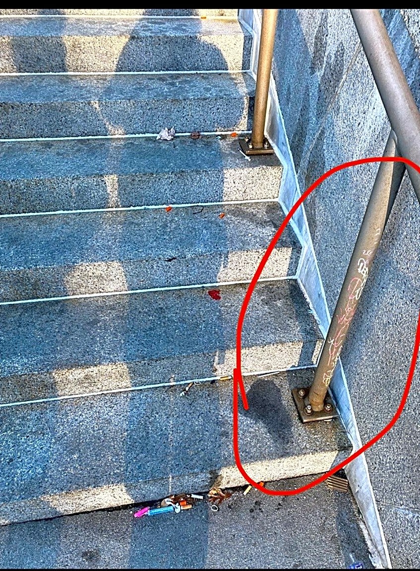 Image submitted with report