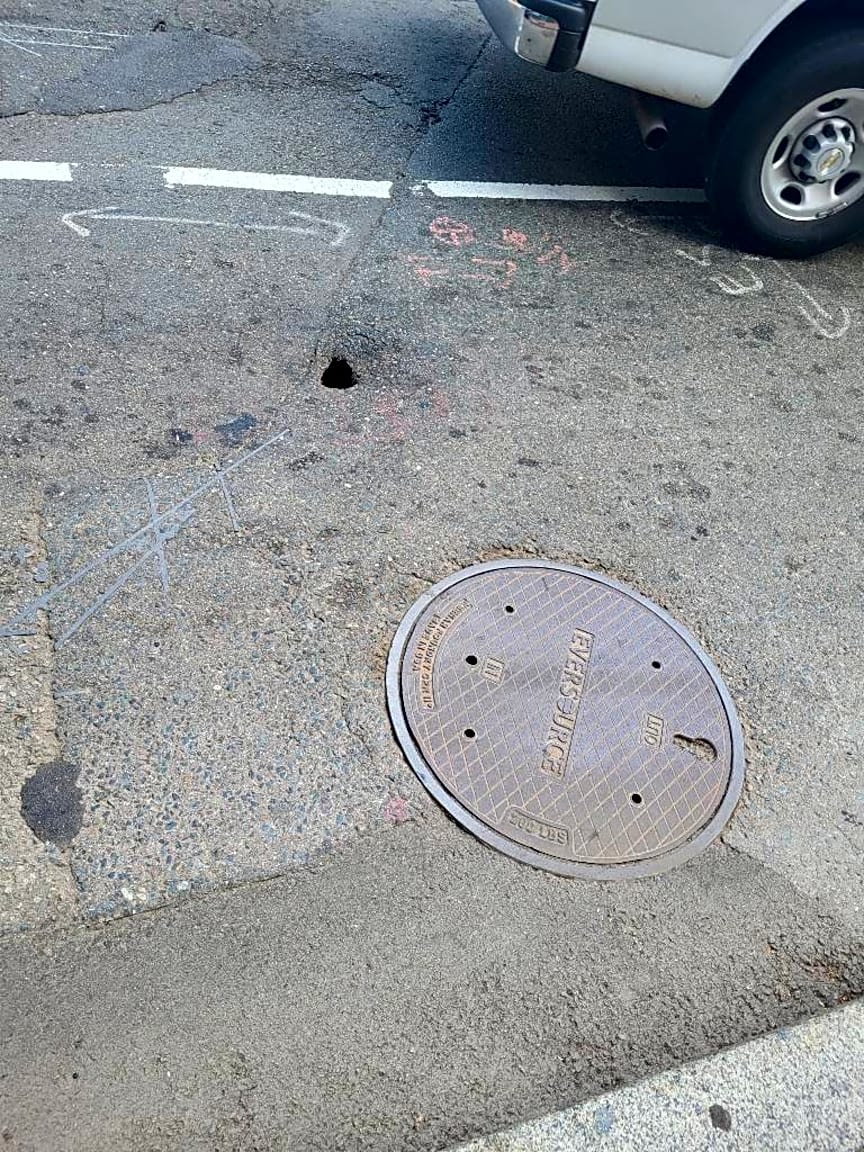 Image submitted with report