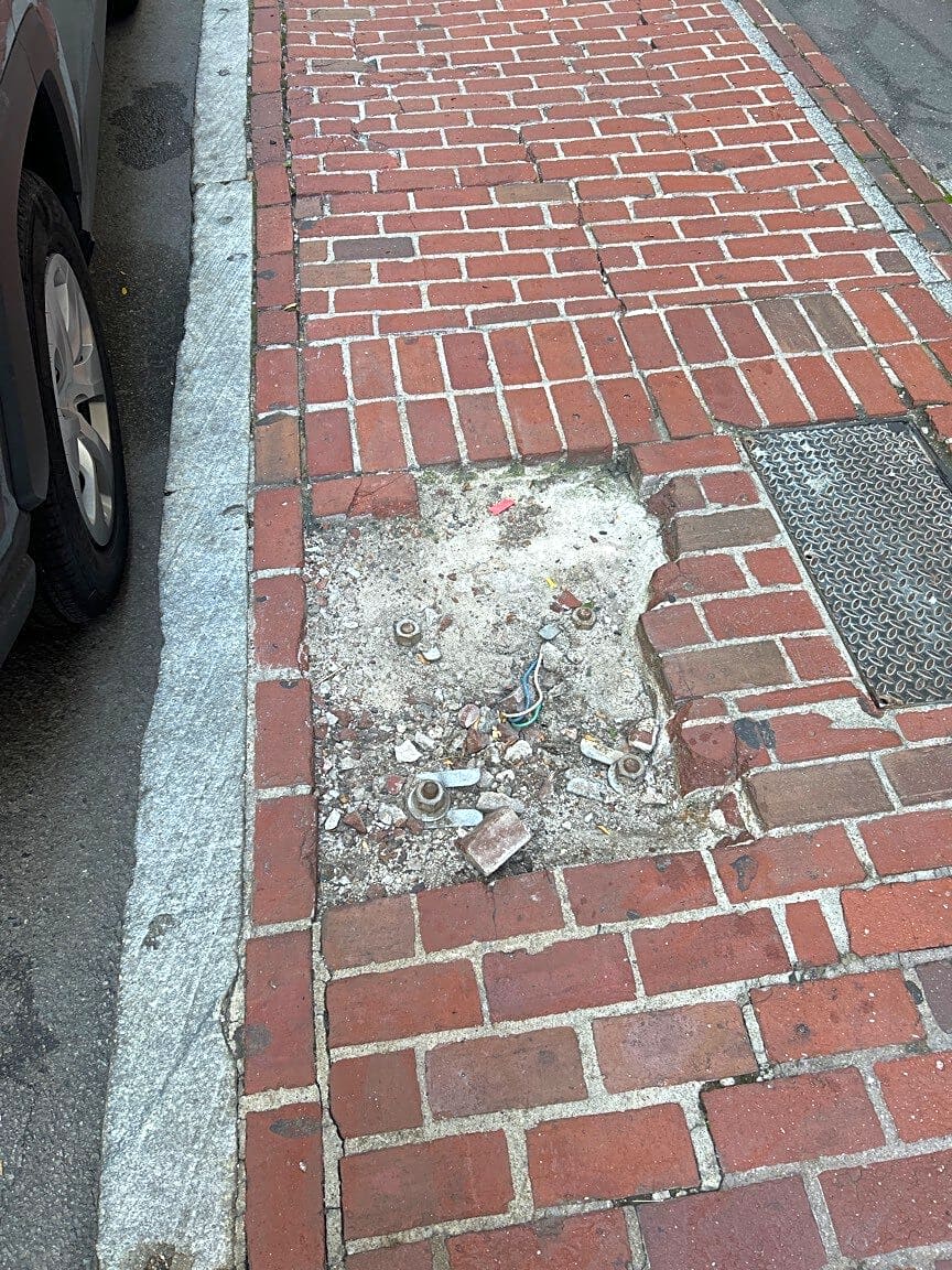 Image submitted with report