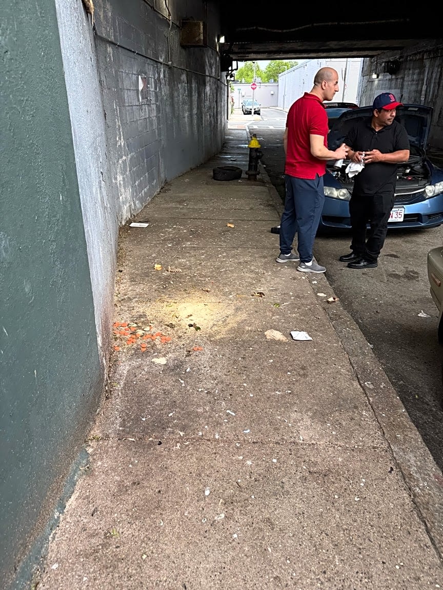 Image submitted with report