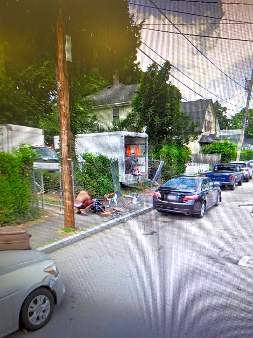 Image submitted with report