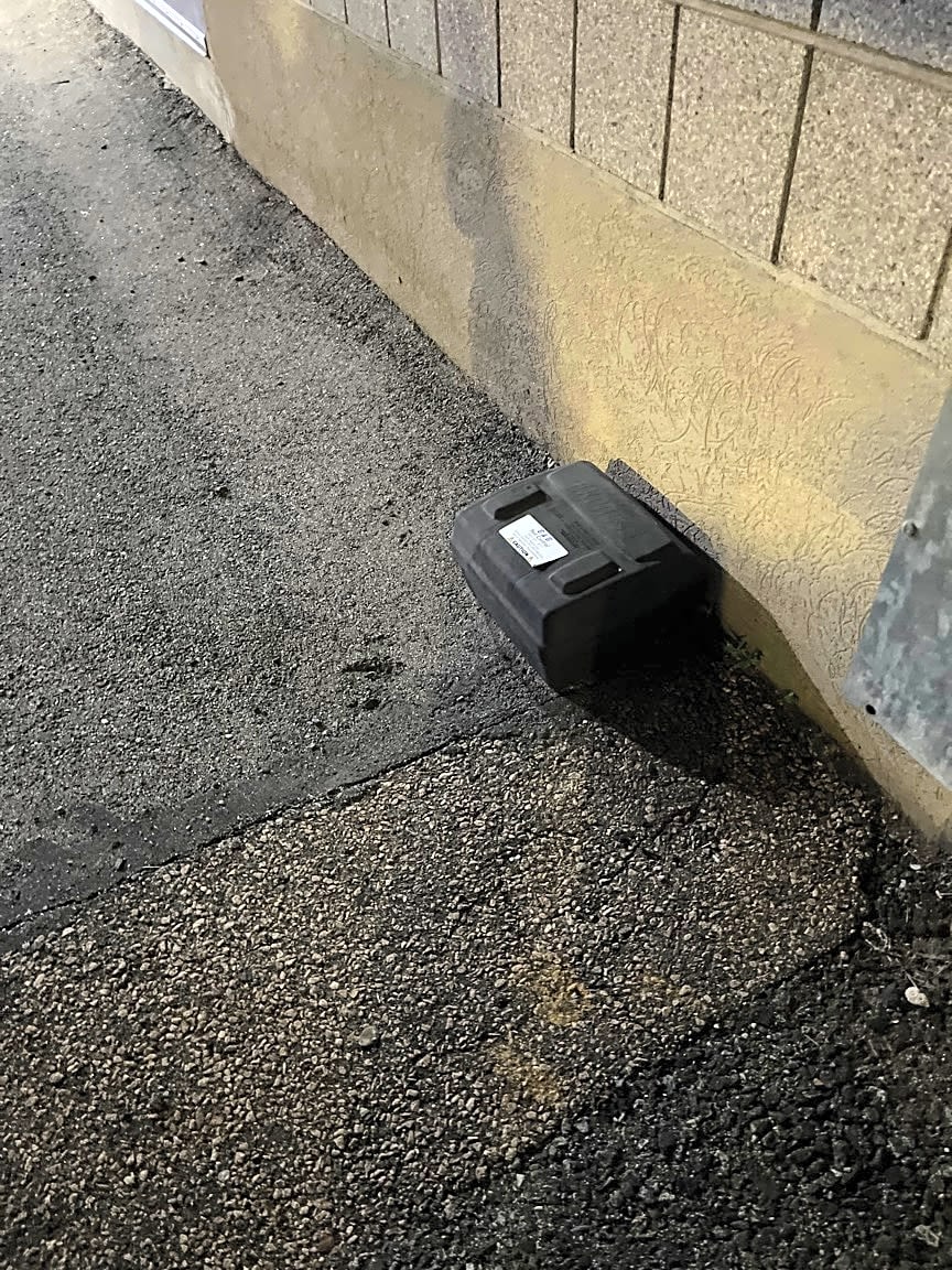 Image submitted with report