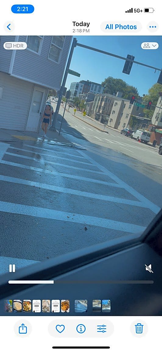 Image submitted with report