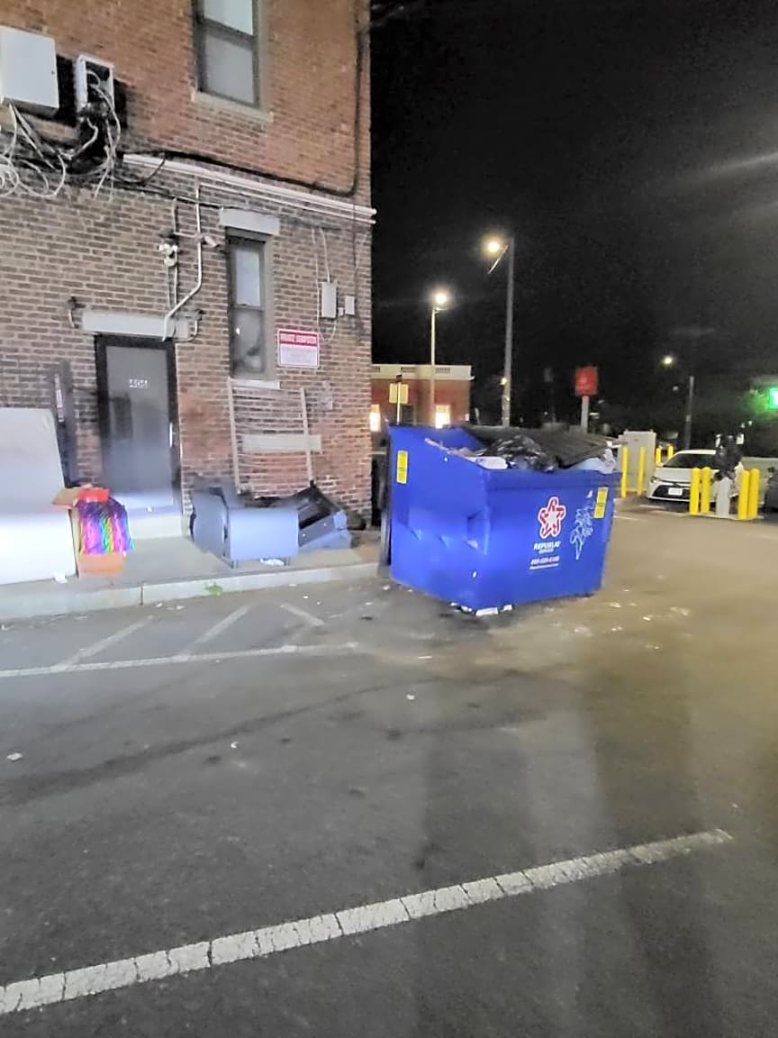 Image submitted with report