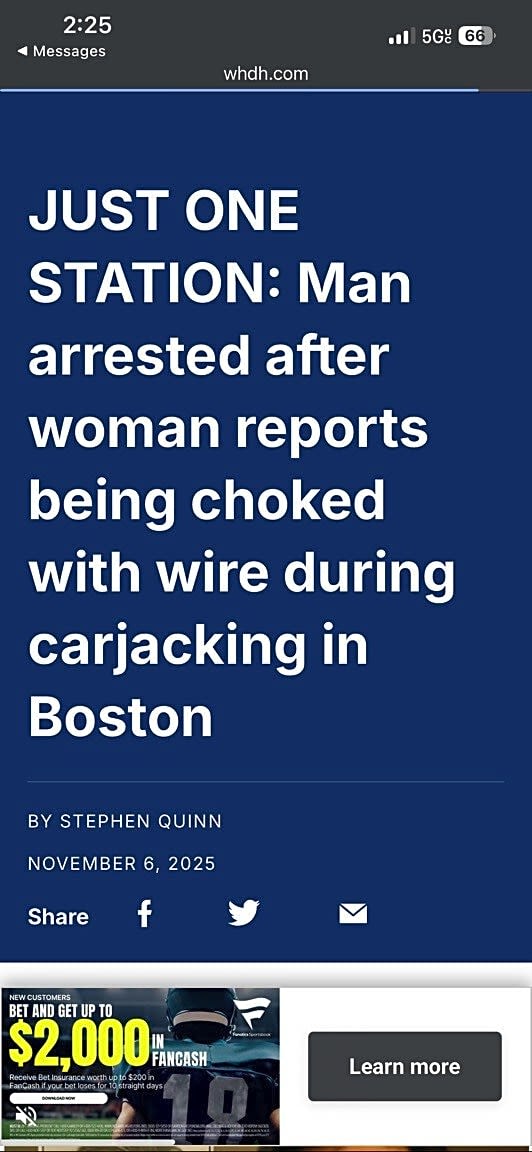 Image submitted with report