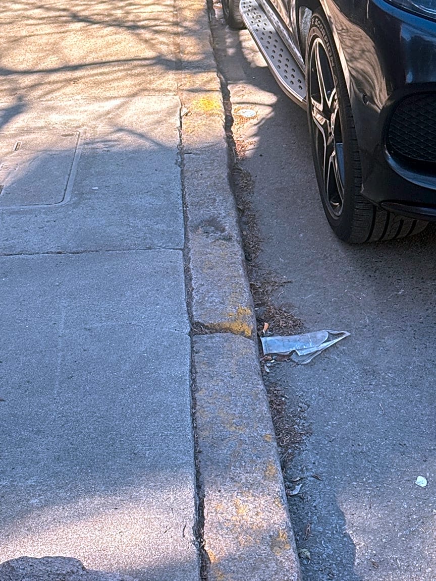 Image submitted with report
