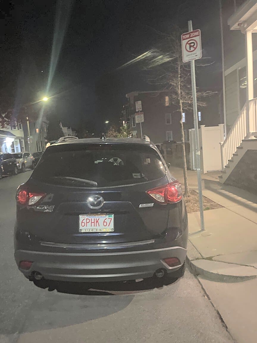 Image submitted with report