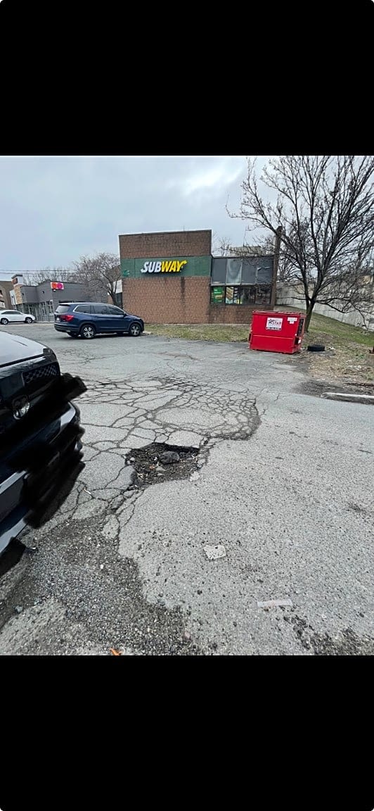 Image submitted with report