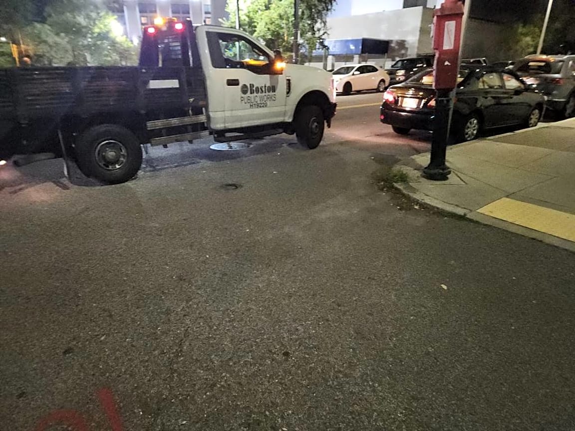 Image submitted with report