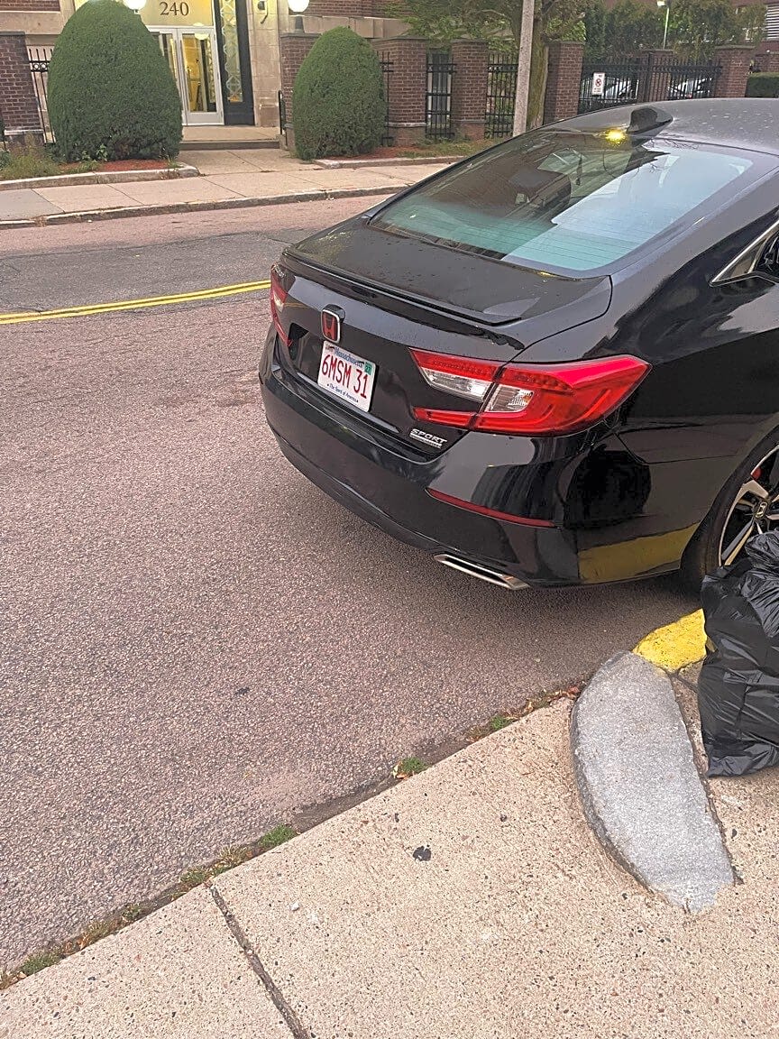 Image submitted with report