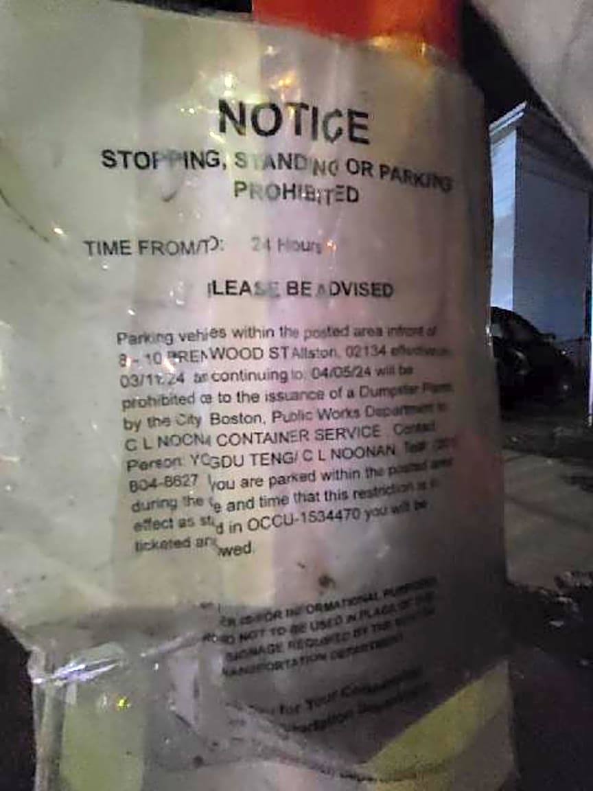 Image submitted with report
