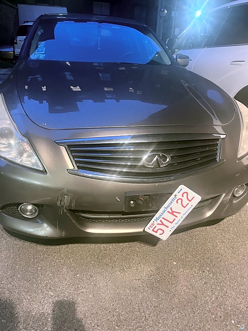 Image submitted with report