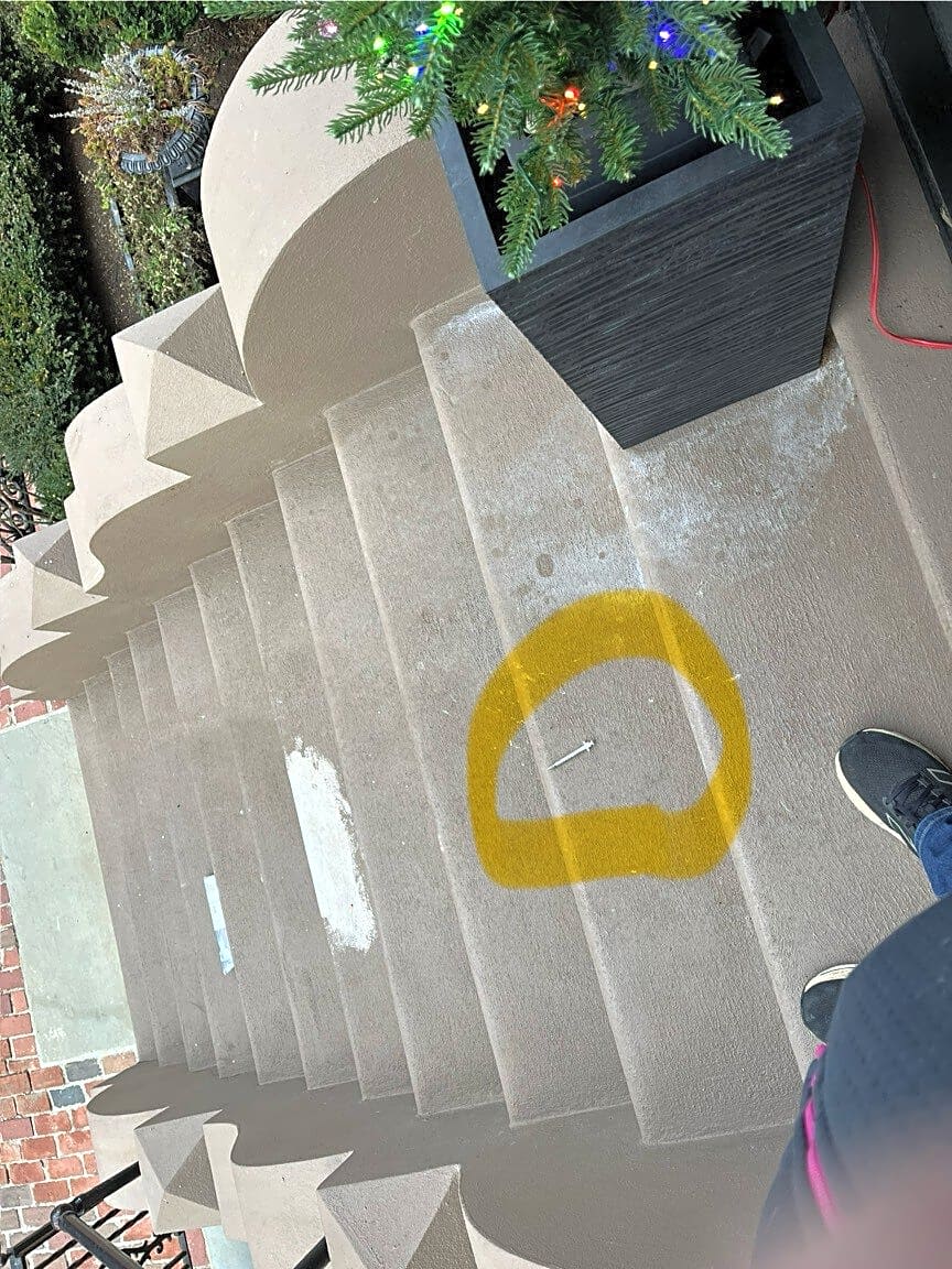 Image submitted with report